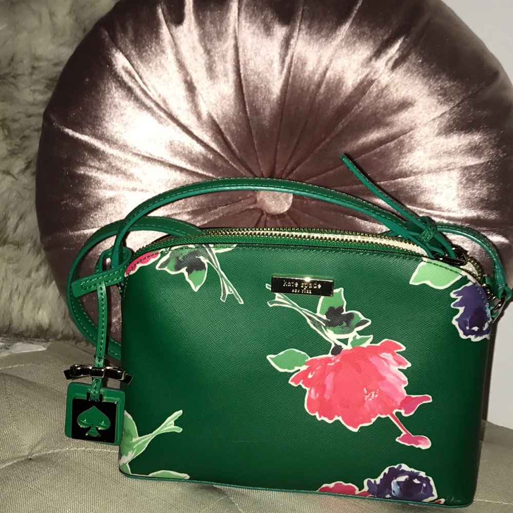 Kate Spade floral crossbody bag 100% authentic